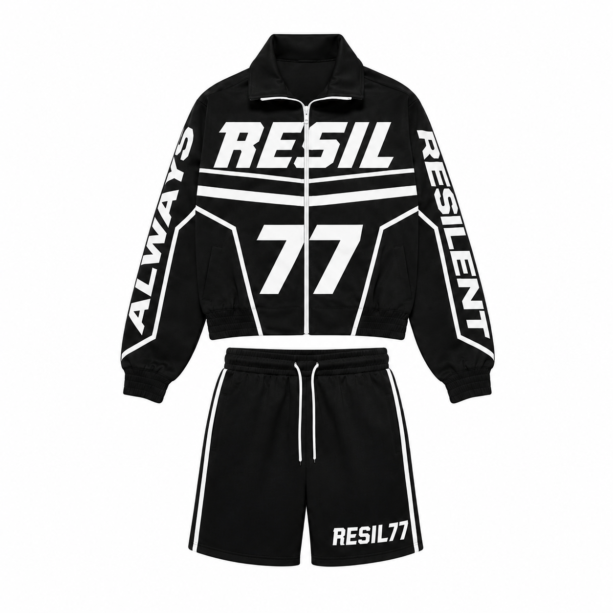 Always Resilient Black Nylon Set